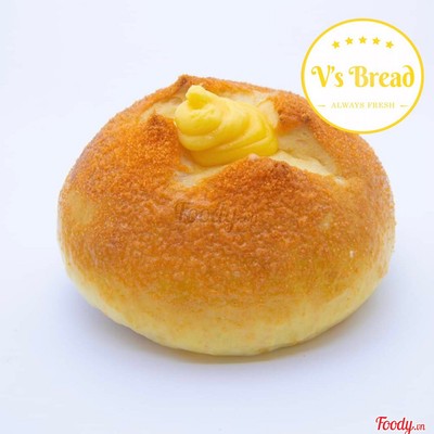 Bánh mì đường đỏ trứng muối tan chảy (Golden Lava Bun )- 1 cái