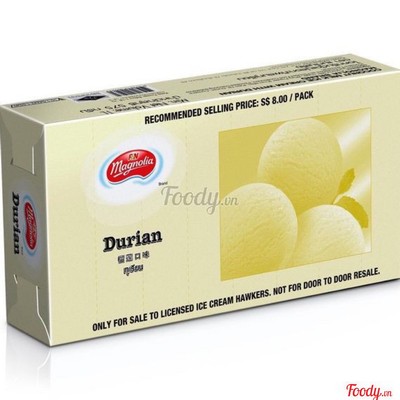 Ice cream sandwich sầu riêng