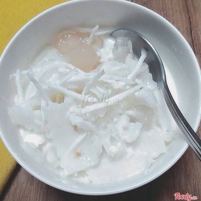 Chè thốt nốt+thạch dừa+ trân châu
