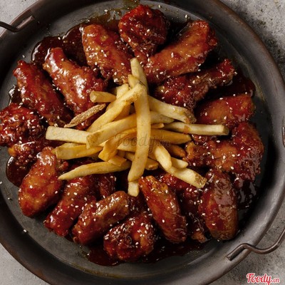 Cánh gà rán xốt Hàn Quốc