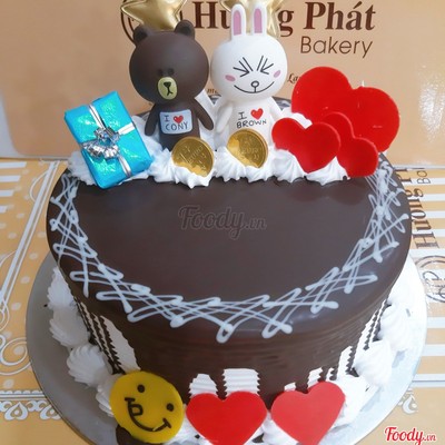 BÁNH KEM Gấu Thỏ.