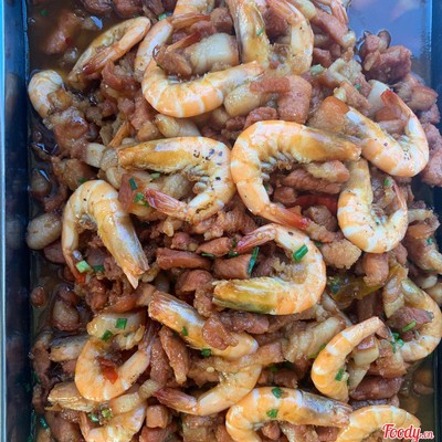 CƠM TÔM RIM THỊT