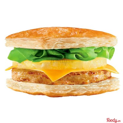Burger Kris Krust Gà