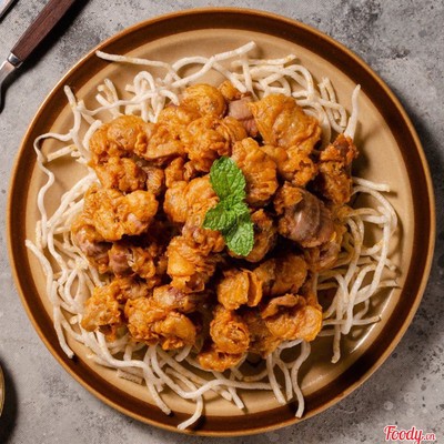 Mề gà chiên - Fried gizzard