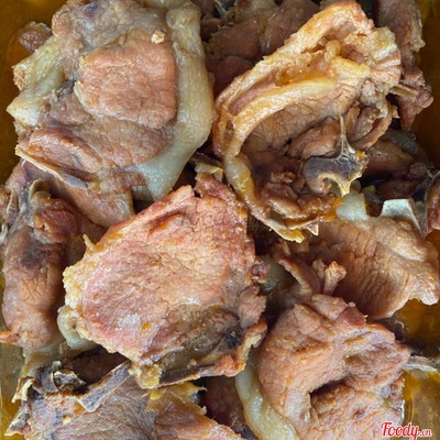 CƠM SƯỜN RAM + TRỨNG CHIÊN