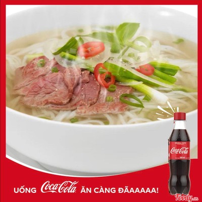Phở Tái + Coca
