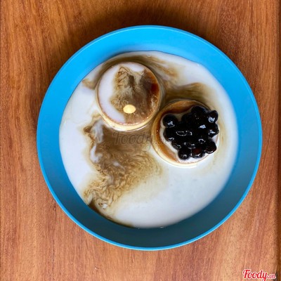 Flan x2 - cafe, nước cốt dừa trân châu