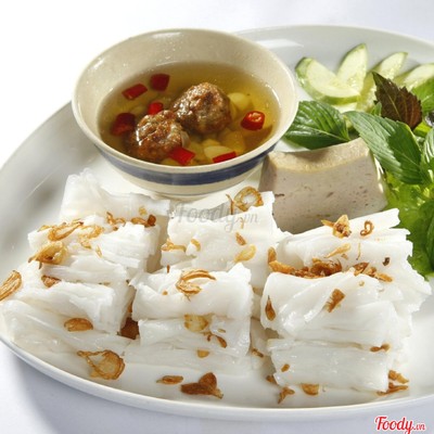 Bánh ướt chả lụa