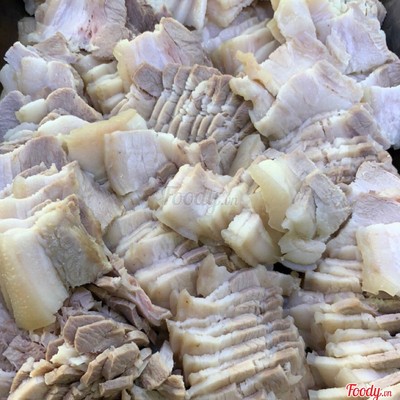 CƠM THỊT LUỘC CÀ PHÁO MẮM TÔM