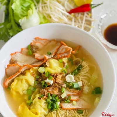 Hủ tiếu Xá Xíu Sủi Cảo