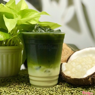 Rau má mix sữa dừa
