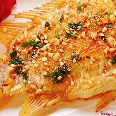 Cơm cá diêu hồng chiên