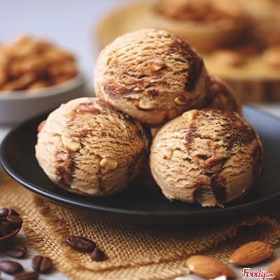Mocha almond fudge
