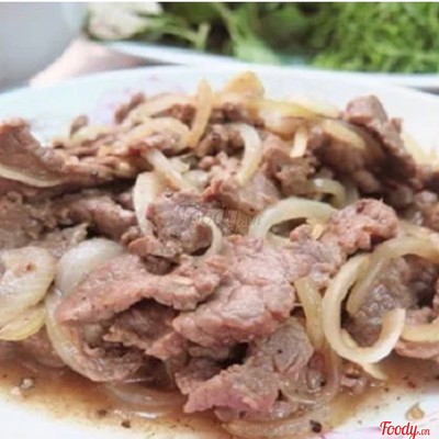 Xôi Bò Xào