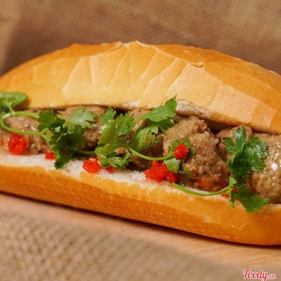 Bánh mì xíu mại đặc biệt