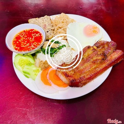 Cơm Tấm Ba Rọi + Bì + Chả + Ốp La