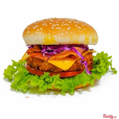 BURGER THỊT PHÔ MAI