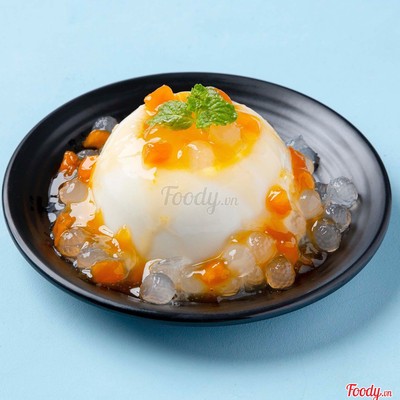 Tàu Hũ Sốt đào + trân châu trắng