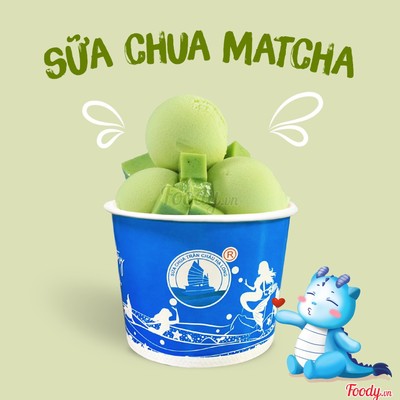 Sữa chua Matcha