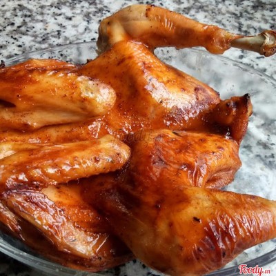 1 con gà vườn nướng mật ong 