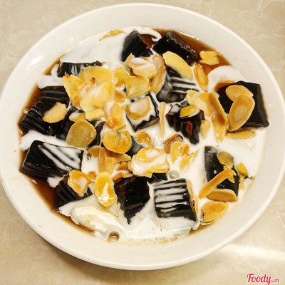 Tàu hủ sương sáo + hạnh nhân