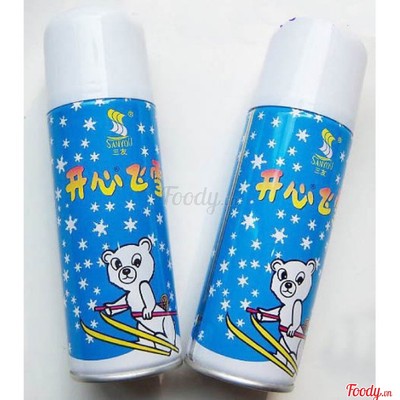 Bình xịt tuyết
