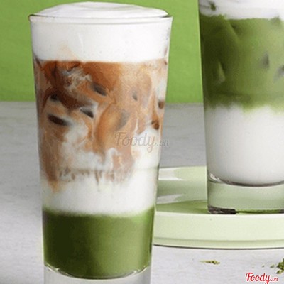Matcha macchiato