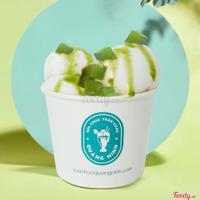 Sữa chua matcha