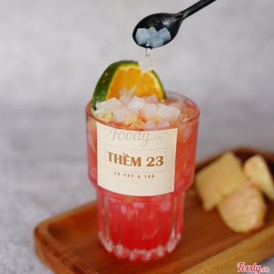 Trà Dâu Bưởi Hồng