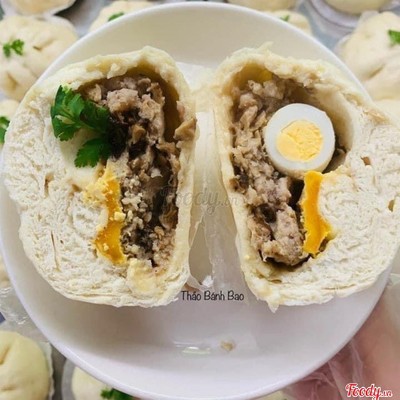 BÁNH BAO TRỨNG CÚT