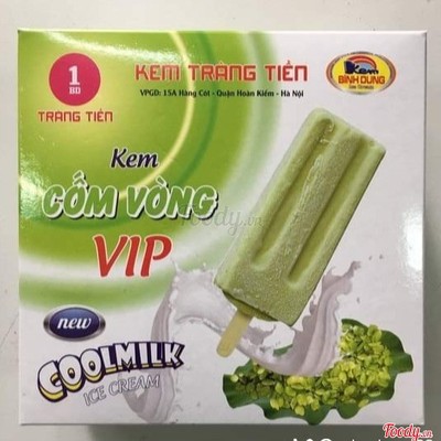 Kem tràng tiền cốm