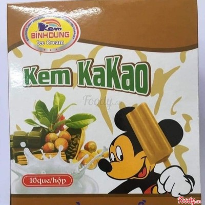 Kem tràng tiền cacao