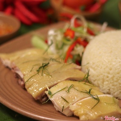 Cơm gà luộc