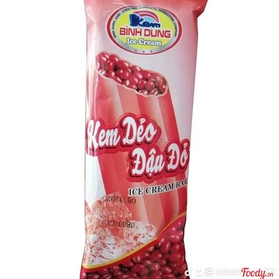 Kem dẻo đậu đỏ