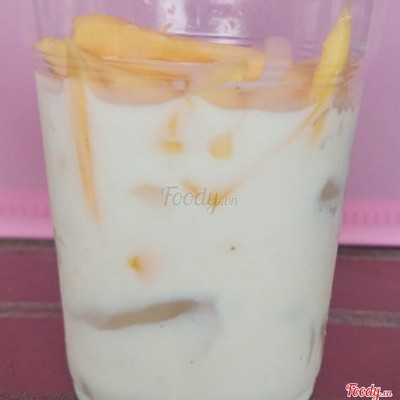 Dừa nước mít sữa tươi