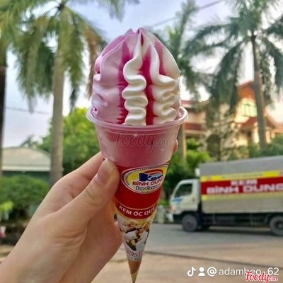 Kem ốc hoa dâu
