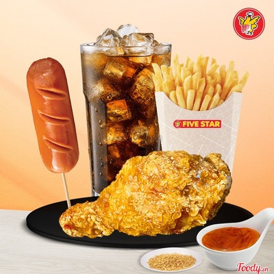 Gà Xốt Mắm Tỏi + XX Sumo + Khoai Tây + Pepsi
