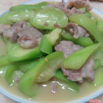 CƠM MƯỚP XÀO  THỊT