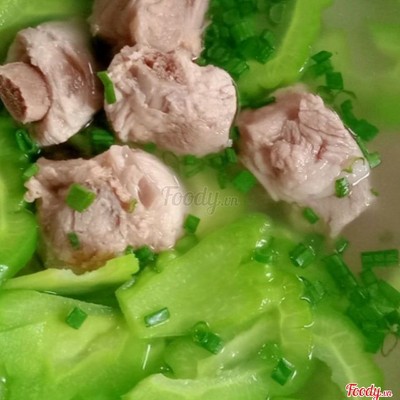 Canh Khổ Qua Sườn Non