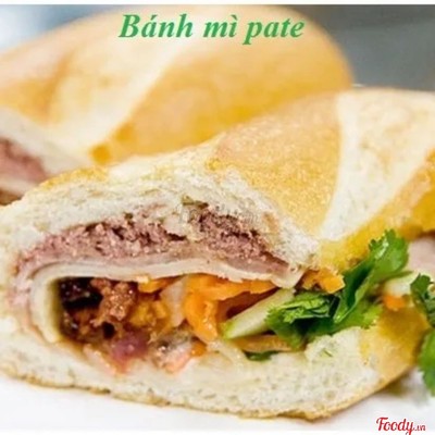 Bánh mì bơ+pate ngon
