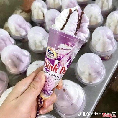 Kem Ốc Hoa Khoai Môn