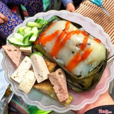 Bánh giò nóng full topping