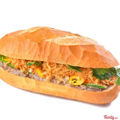 Bánh Mì Chà Bông Pate Chay