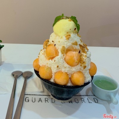 Bingsu Dưa lưới