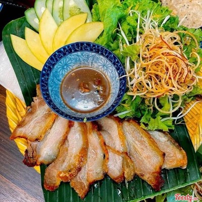 Heo Quay cuốn bánh tráng
