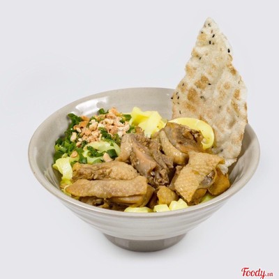 Mì Quảng Gà Chọi (Lóc xương)
