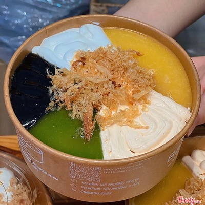 Bông lan mix 5 sốt chay
