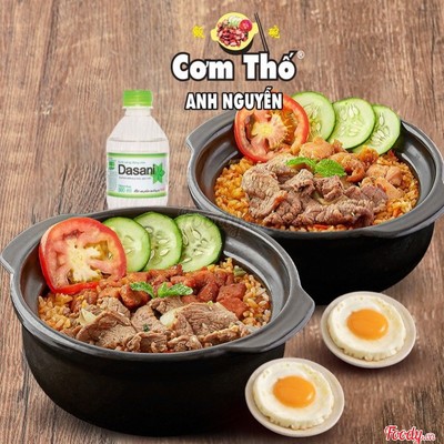 1 Thố Bò xá xíu + 1 Thố bò gà + 2 quả trứng thêm + 1 chai suối