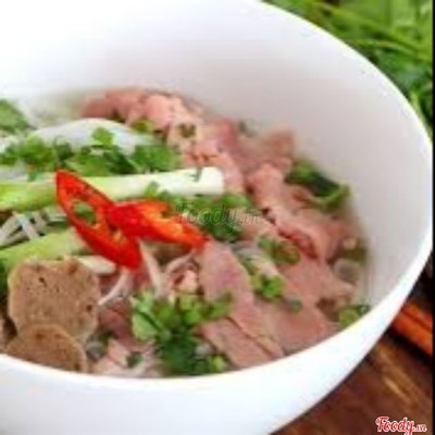 Phở Tái Bò Viên + Phở Tái Nạm + Chén Tiết Trứng