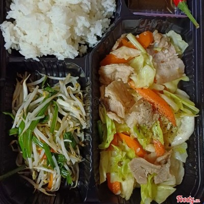 Cơm Bắp Cải Xào Ba Rọi